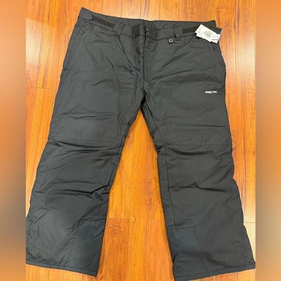 Arctix Men's Black Snow Pants - Picture 3 of 8